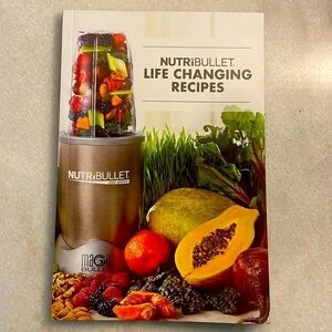 Nutribullet book reading Literature cookbook